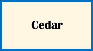 cedar